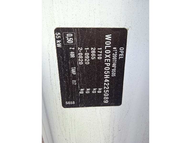 opel corsa e del año 2017