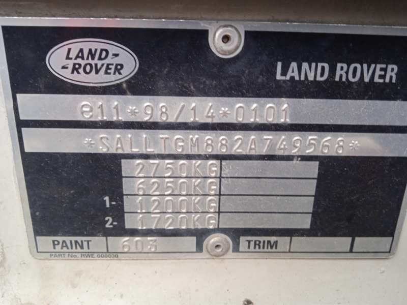 land rover discovery (lt) del año 2002