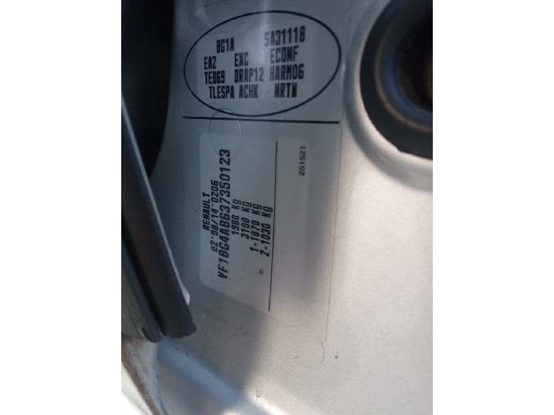 renault laguna ii (bg0) del año 2007