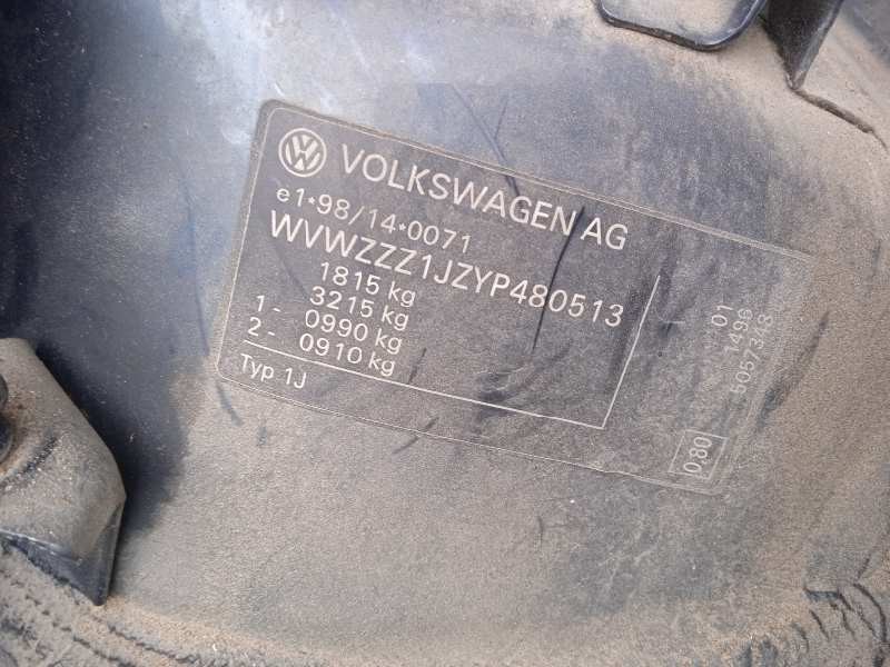 volkswagen golf iv berlina (1j1) del año 2000