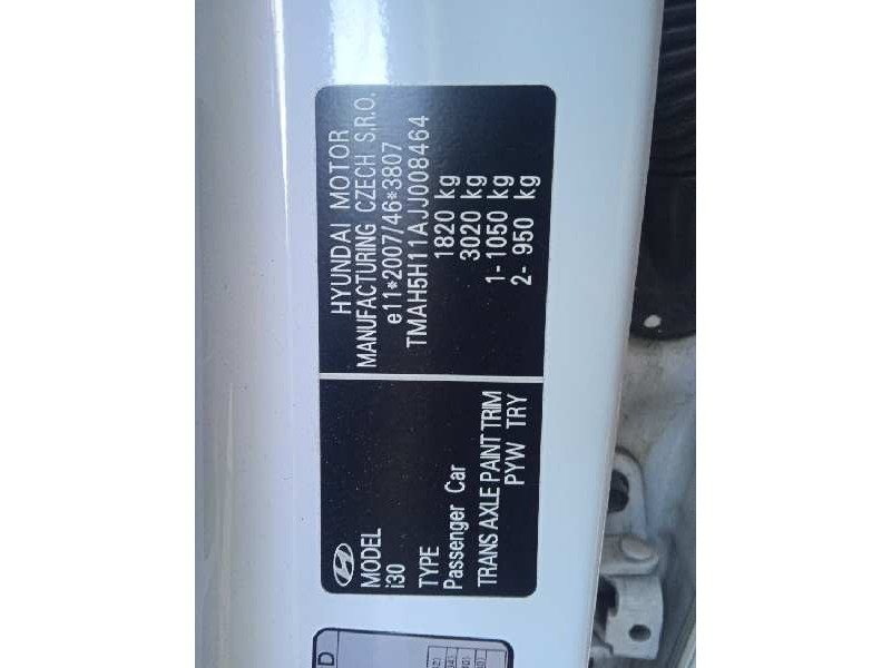 hyundai i30 (pd) del año 2018