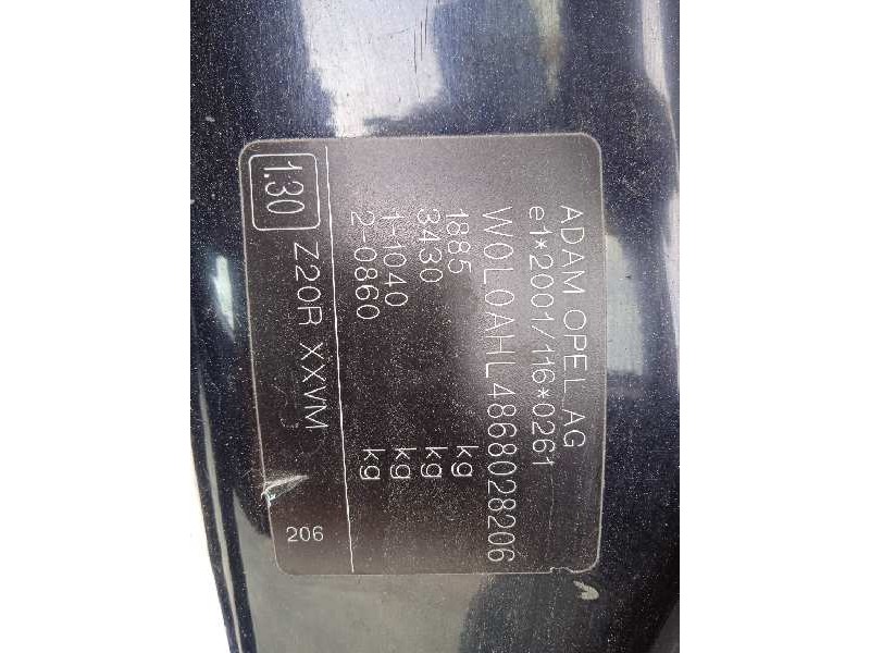 opel astra h ber. del año 2006