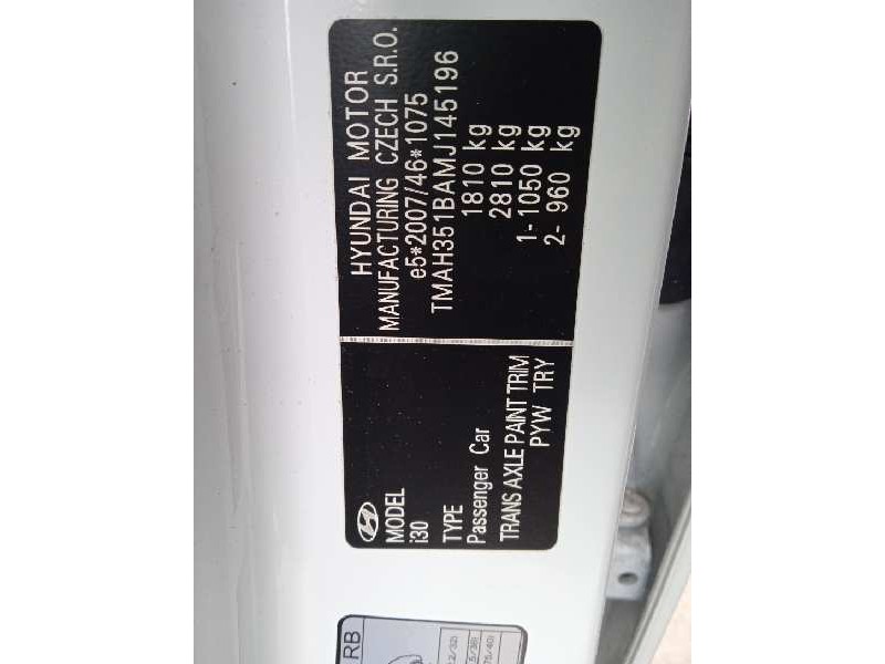 hyundai i30 (pd) del año 2021