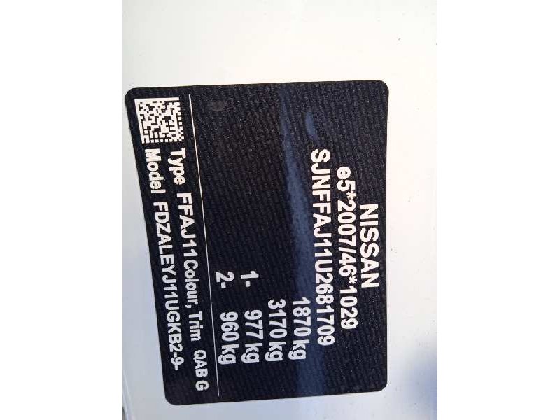 nissan qashqai (j11) del año 2019