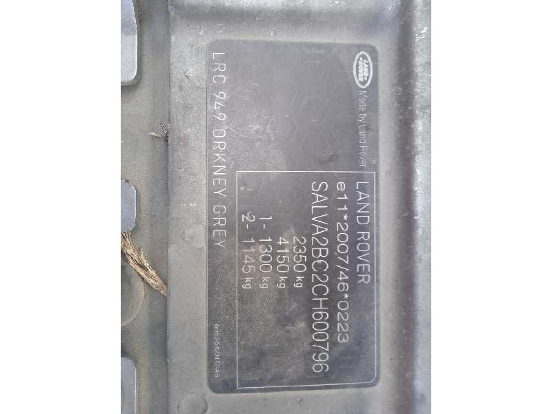 land rover evoque del año 2011