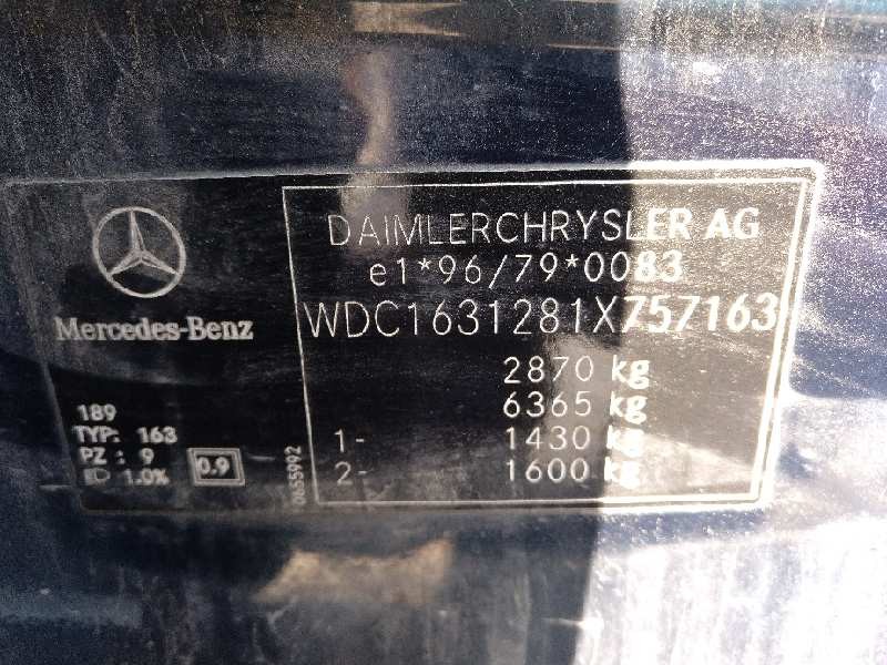 mercedes-benz clase m (w163) del año 2001