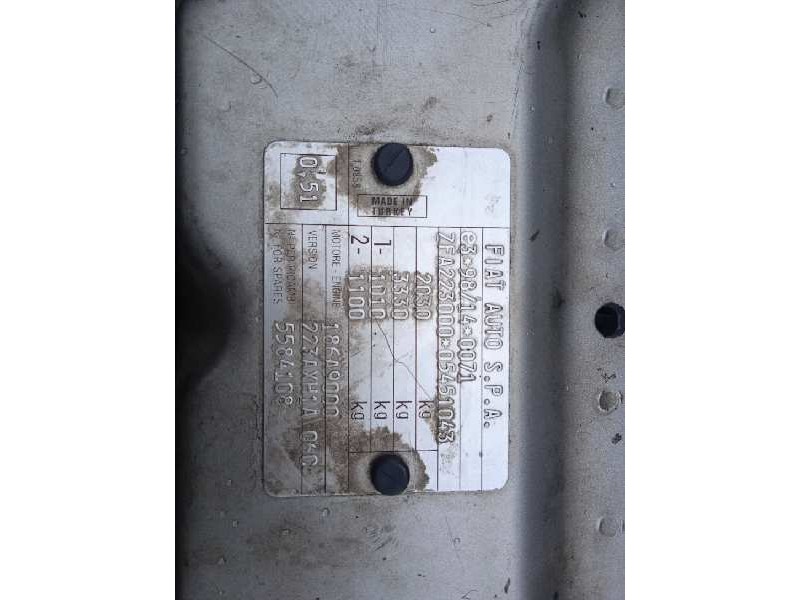 fiat doblo (119) del año 2006