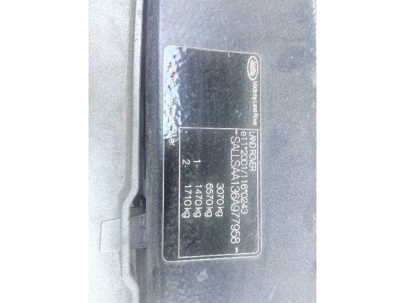 land rover range rover sport del año 2006