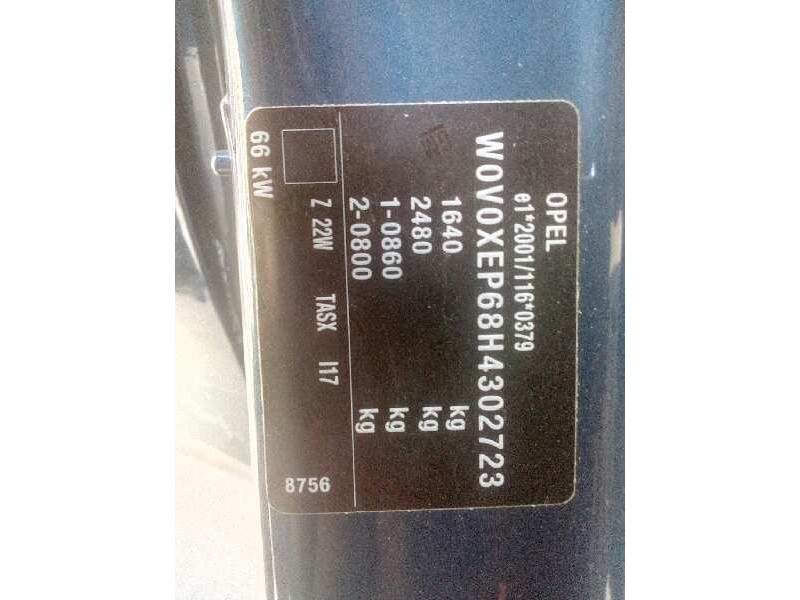 opel corsa e del año 2017