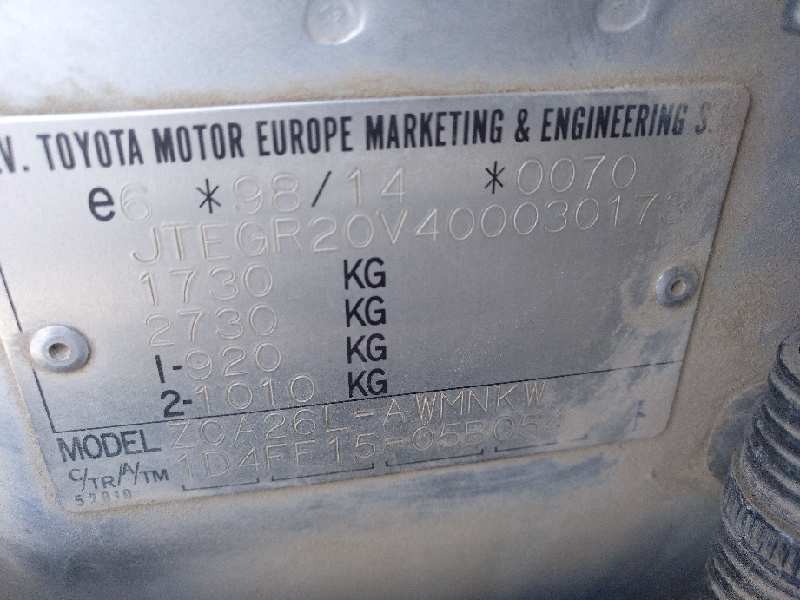 toyota rav 4 (a2) del año 2002