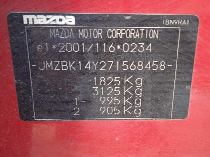 mazda 3 berlina (bk) del año 2007