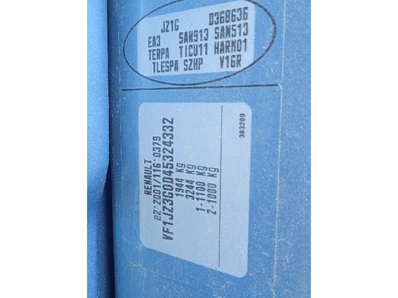 renault scenic iii del año 2011