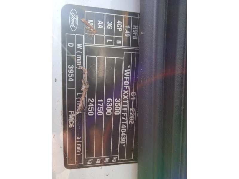 ford transit caja cerrada ´06 del año 2007