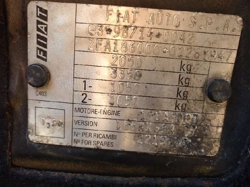 fiat multipla nuevo (186) del año 2006