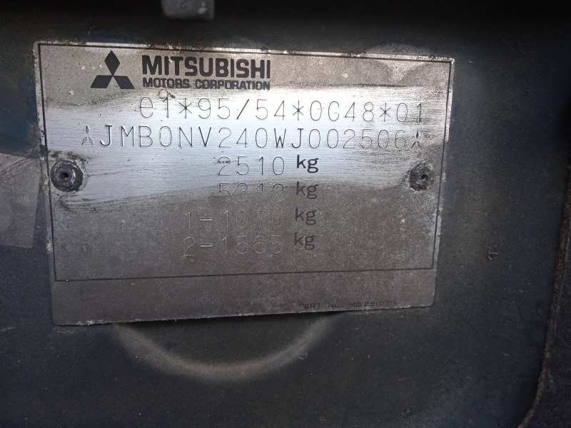 mitsubishi montero (v20/v40) del año 1997