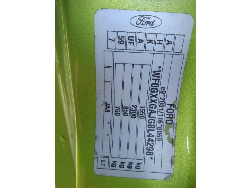 ford fiesta (cb1) del año 2008