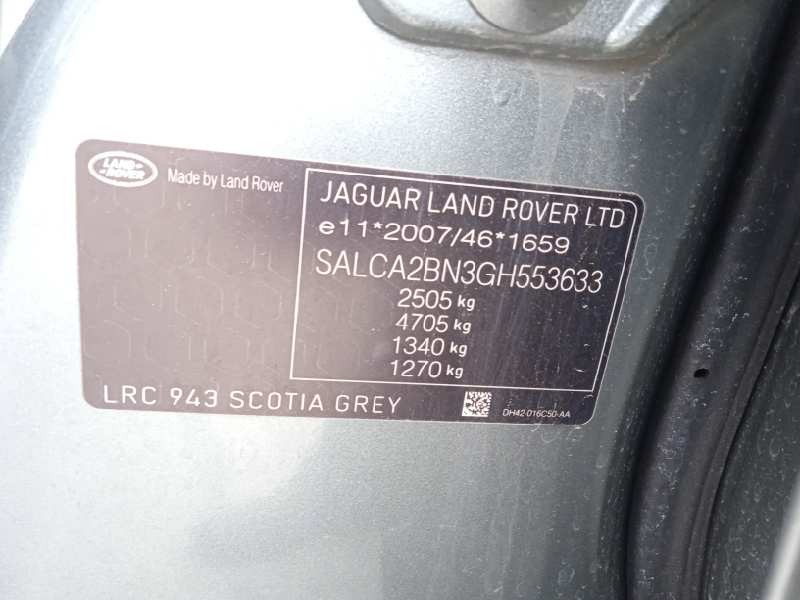 land rover discovery sport del año 2015