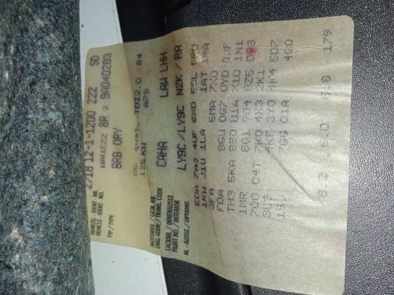 audi q5 (8r) del año 2009