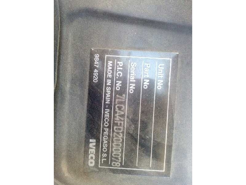 iveco daily caja cerrada (2006 =>) del año 2012