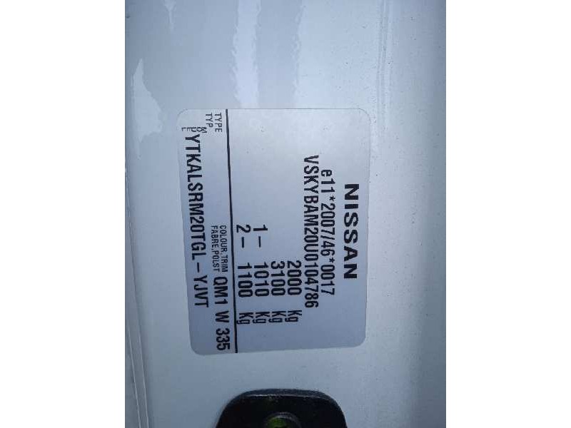 nissan nv 200 (m20) del año 2015