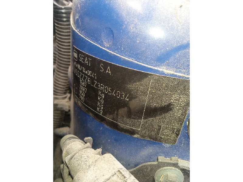 seat ibiza (6l1) del año 2002