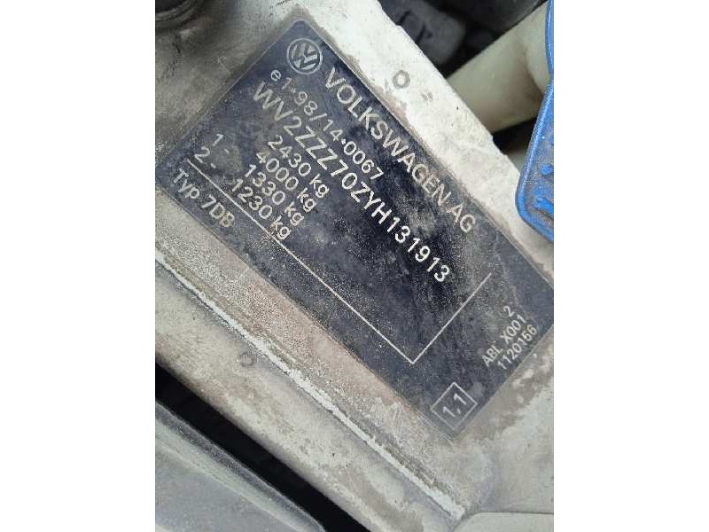 volkswagen t4 transporter/furgoneta (mod. 1991) del año 2001