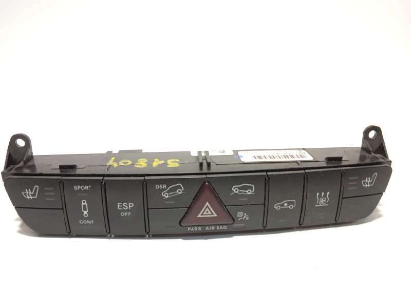 Recambio de mando multifuncion para mercedes-benz clase m (w164) ml 450 cdi (164.128) referencia OEM IAM A1648708810 A1648708810 - Negro 2