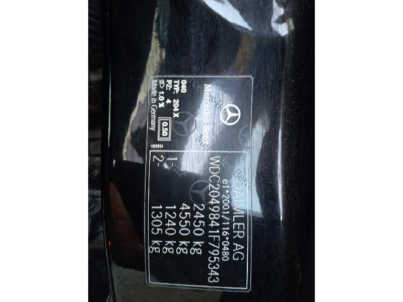 mercedes-benz clase glk (w204) glk del año 2012