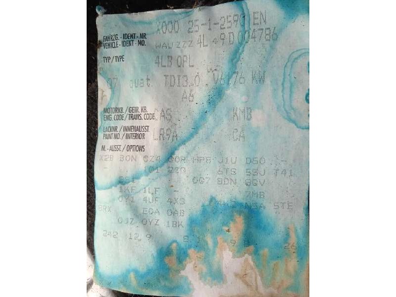 audi q7 (4l) del año 2009