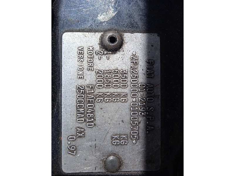 fiat ducato caja cerrada 33, techo elevado (06.2006) del año 2006