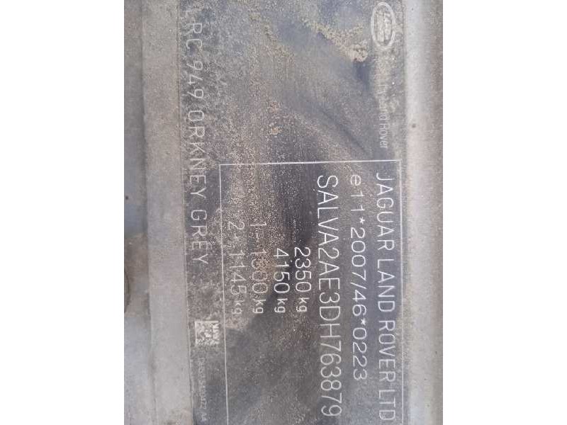 land rover evoque del año 2013