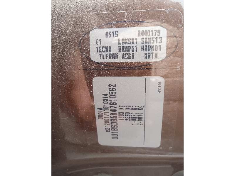 dacia sandero del año 2012