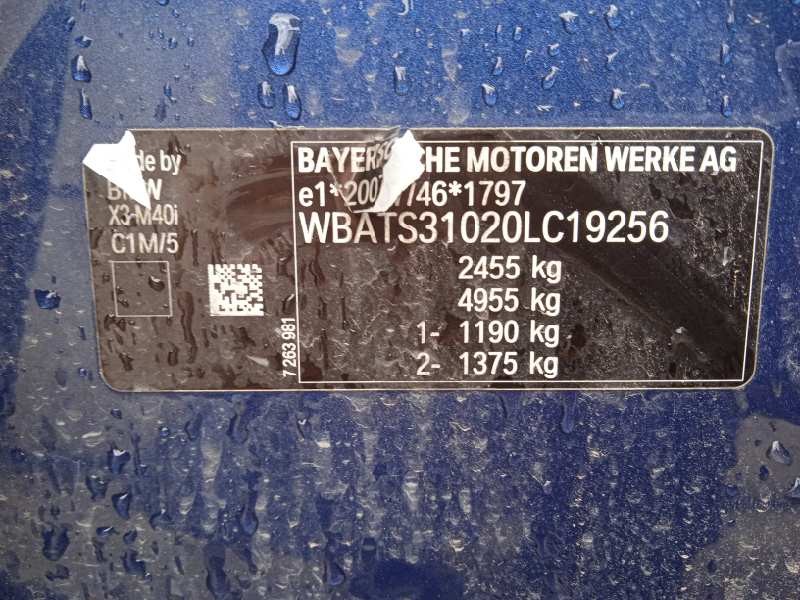 bmw serie x3 (g01) del año 2018