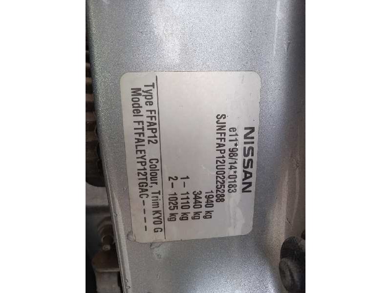 nissan primera berlina (p12) del año 2005