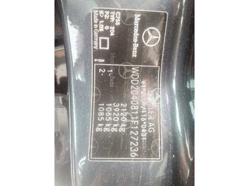 mercedes-benz clase c (w204) berlina del año 2008