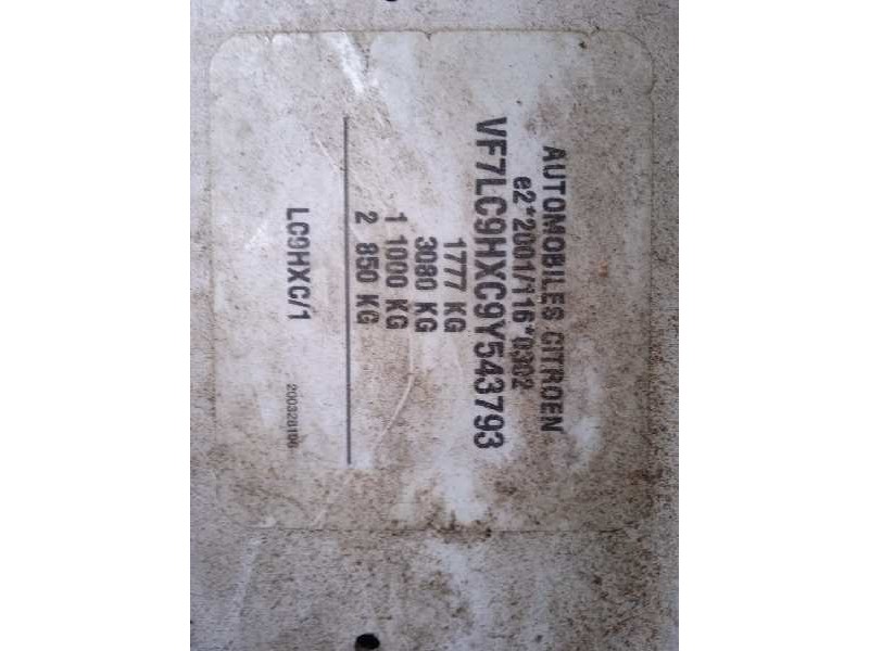 citroën c4 berlina del año 2009