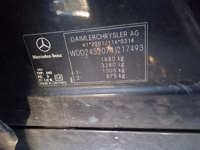 mercedes-benz clase b (w245) del año 2007