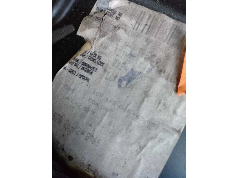 volkswagen touran (1t2) del año 2007