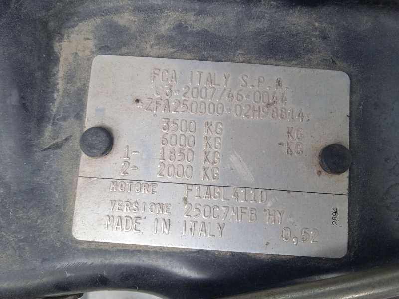 fiat ducato furgón g. vol. 33 del año 2019