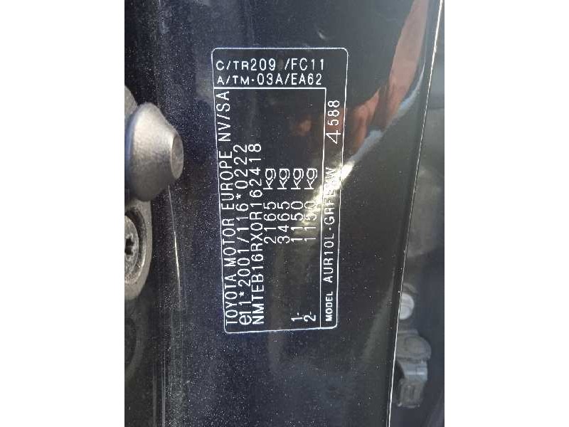 toyota corolla verso (r1) del año 2008