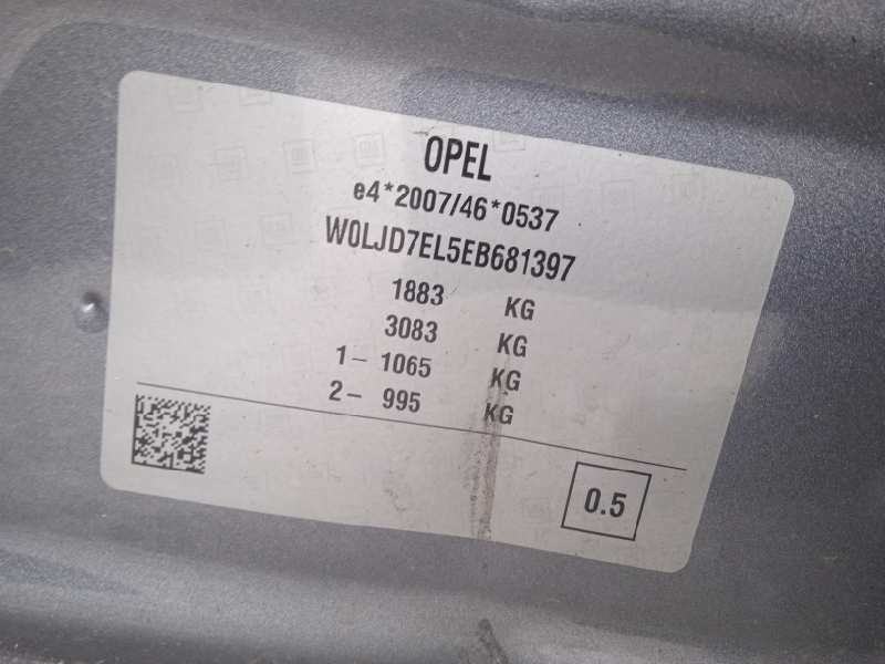 opel mokka del año 2014