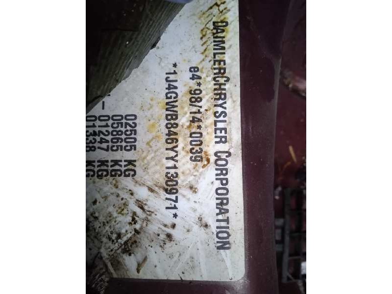 jeep gr.cherokee (wj/wg) del año 2000