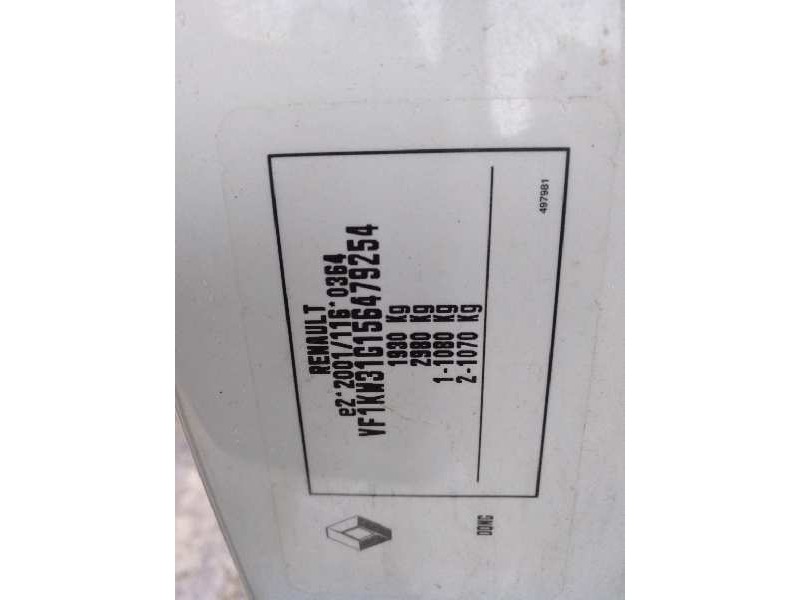 renault kangoo del año 2016