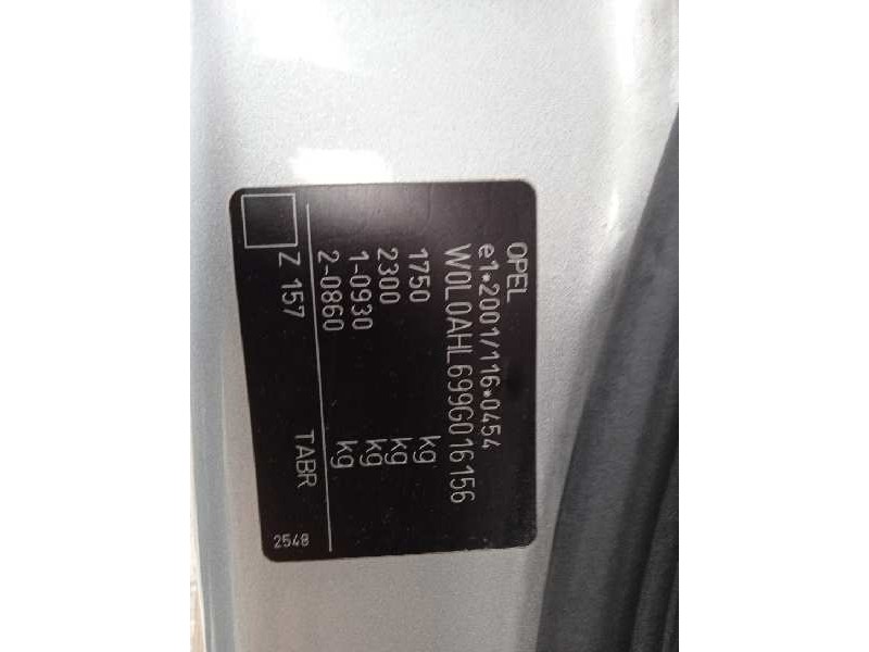 opel astra h ber. del año 2009