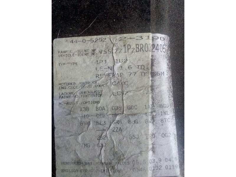 seat leon (1p1) del año 2010