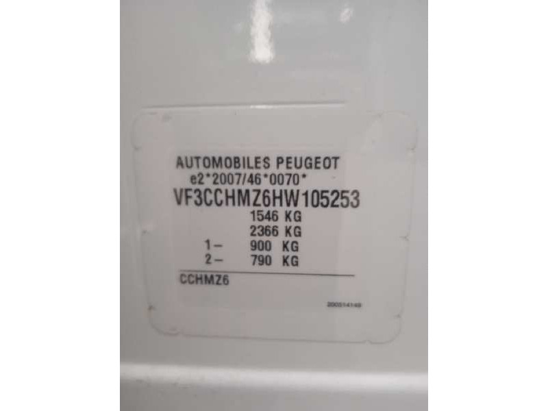 peugeot 208 del año 2017