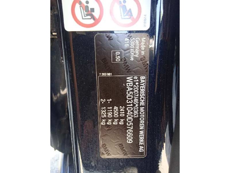 bmw serie 5 lim. (f10) del año 2014