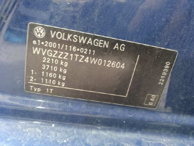 volkswagen touran (1t1) del año 2003