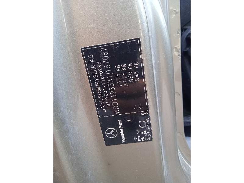 mercedes-benz clase a (w169) del año 2006