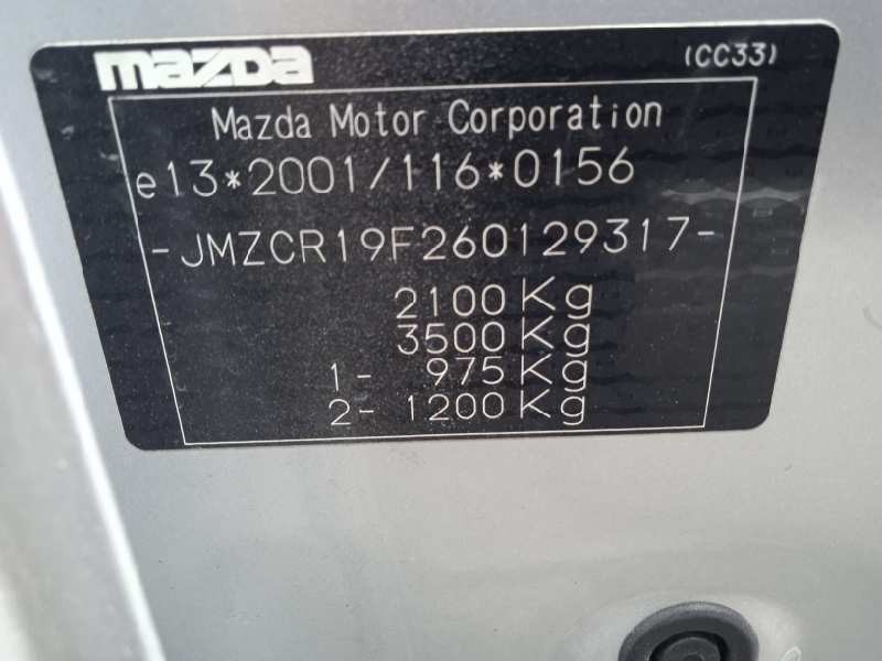 mazda 5 berl. (cr) del año 2006